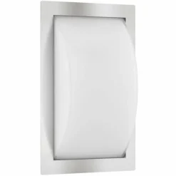 Lampe murale d'extérieur LCD LED Acier inoxydable, 1 lumière, Détecteur de mouvement