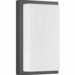 Lampe murale d'extérieur LCD Noir, 1 lumière