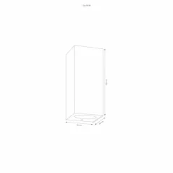 Lampe murale d'extérieur LCD LED Acier inoxydable, 2 lumières