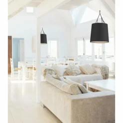 Lampe pendante Faro Tree Noir, 1 lumière