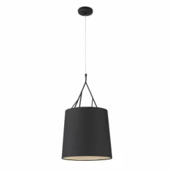 Lampe pendante Faro Tree Noir, 1 lumière
