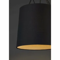 Lampe pendante Faro Tree Noir, 1 lumière