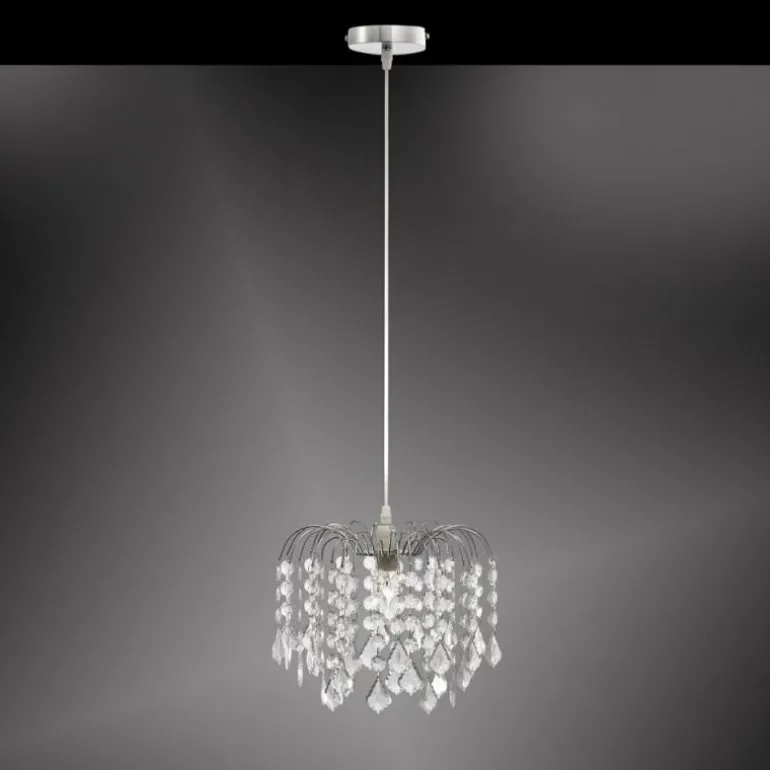 Lampe pendante Leuchten-Direkt JELLY Transparent, 1 lumière