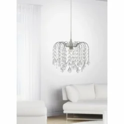 Lampe pendante Leuchten-Direkt JELLY Transparent, 1 lumière