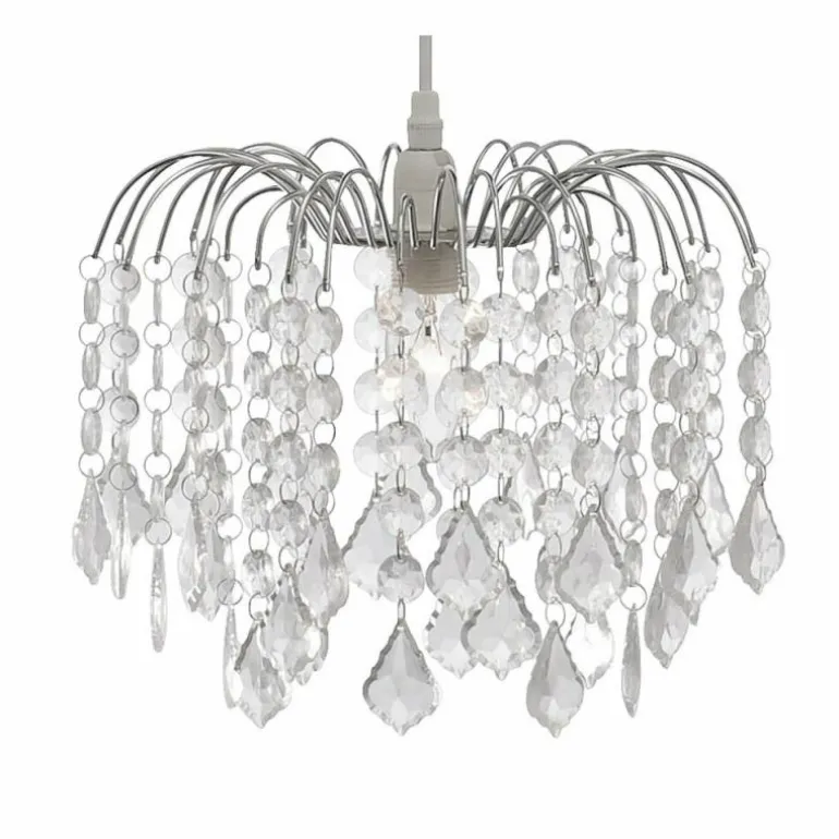 Lampe pendante Leuchten-Direkt JELLY Transparent, 1 lumière