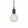 Lampe pendante Nordlux AVRA Chrome, Noir, 1 lumière