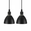 Lampe pendante Nordlux RAY Noir, 2 lumières