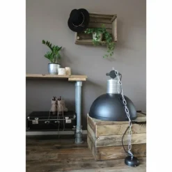 Lampe pendante Steinhauer Brooklyn Noir, 1 lumière