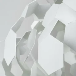 Lampe pendante Zavaluce Andromeda Blanc, 1 lumière