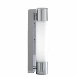 Lampe pour salle de bain Searchlight POPLAR LED Chrome, Blanc, 1 lumière