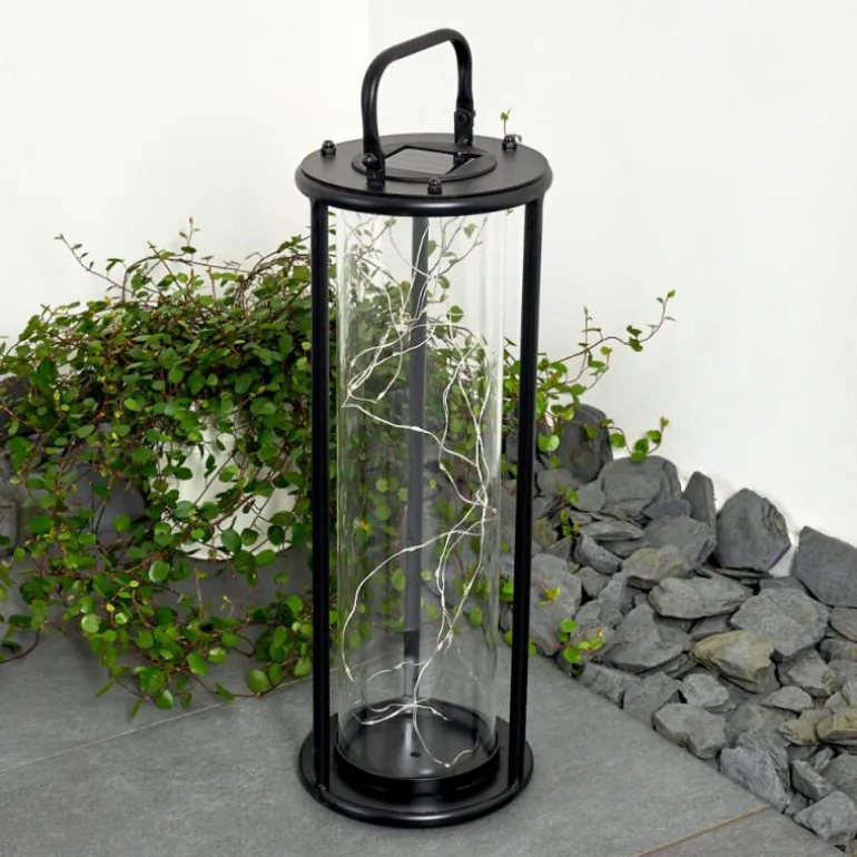 lampe solaire Aracaju LED Noir, 1 lumière