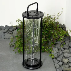 lampe solaire Aracaju LED Noir, 1 lumière