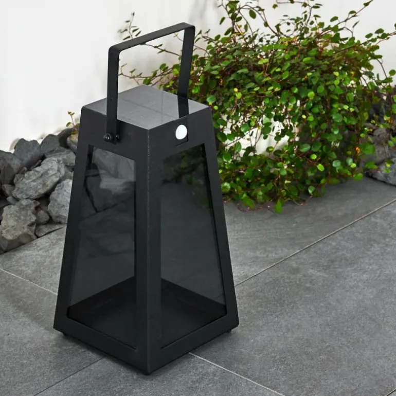 lampe solaire Arnhem LED Noir, 1 lumière