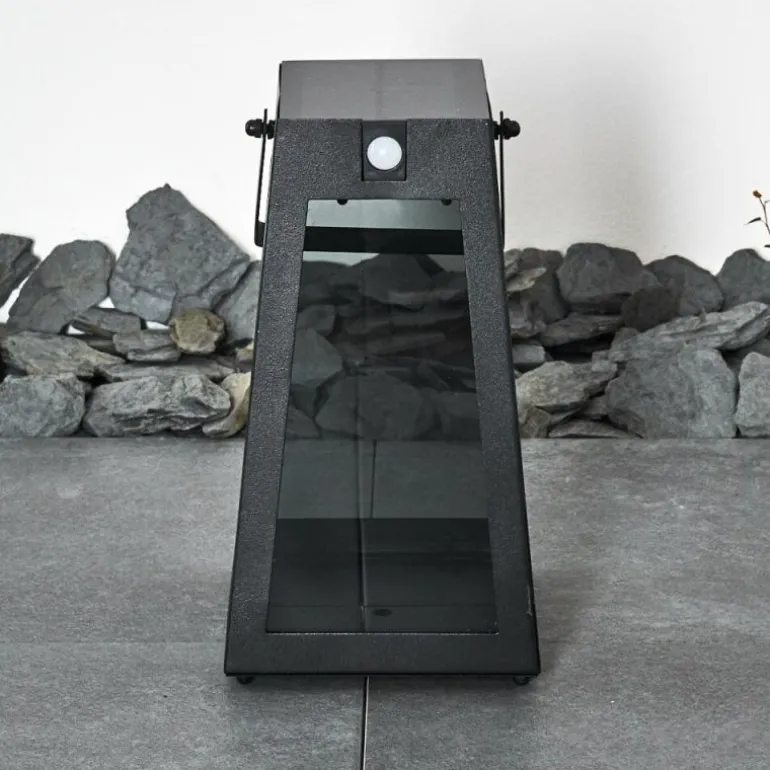 lampe solaire Arnhem LED Noir, 1 lumière