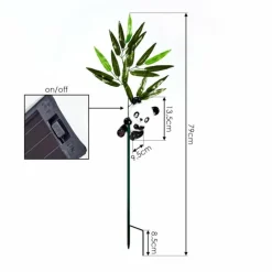 lampe solaire Beo LED Vert, Noir, 1 lumière