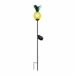 lampe solaire Eglo ANANAS LED Noir, 1 lumière
