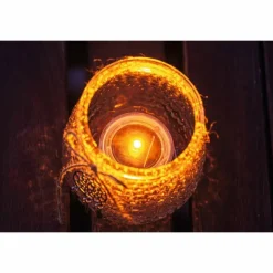 lampe solaire Eglo FLAME LED Blanc, 3 lumières