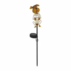 lampe solaire Eglo HUND LED Noir, 4 lumières