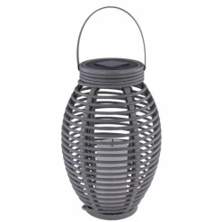 Lampe solaire Globo DON LED Gris, 1 lumière