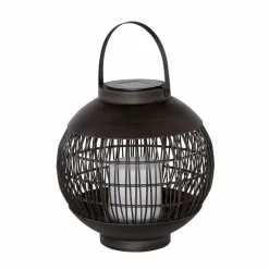 Lampe solaire Globo DON LED Noir, 1 lumière