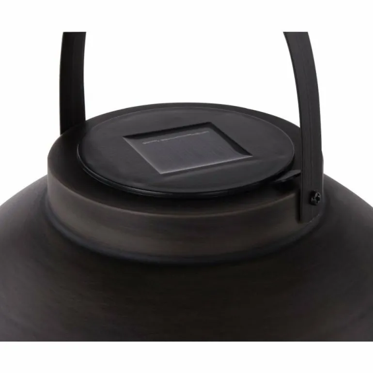 Lampe solaire Globo DON LED Noir, 1 lumière