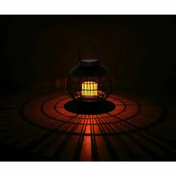 Lampe solaire Globo DON LED Noir, 1 lumière