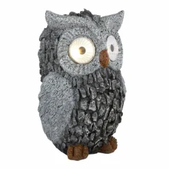 Lampe solaire Globo EULE LED Gris, 2 lumières