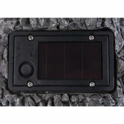 Lampe solaire Globo EULE LED Gris, 2 lumières