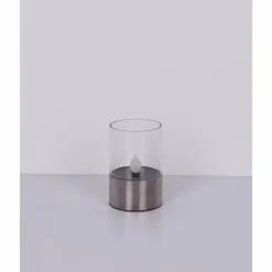 lampe solaire Globo LED Argenté, 1 lumière