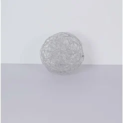 lampe solaire Globo LED Argenté, 30 lumières