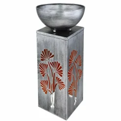 lampe solaire Globo LED Argenté, 1 lumière