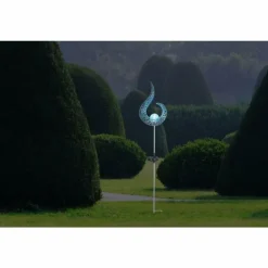 lampe solaire Globo LED Argenté, 1 lumière