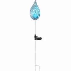 lampe solaire Globo LED Argenté, 1 lumière