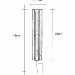 lampe solaire Globo LED Argenté, 1 lumière