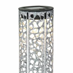 lampe solaire Globo LED Argenté, 1 lumière