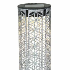 lampe solaire Globo LED Argenté, 1 lumière