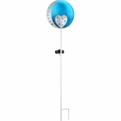 lampe solaire Globo LED Bleu, Noir, 1 lumière