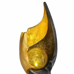 lampe solaire Globo LED Brun, 1 lumière