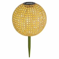 lampe solaire Globo LED Brun, 1 lumière