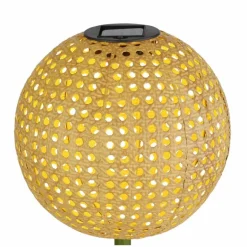 lampe solaire Globo LED Brun, 1 lumière
