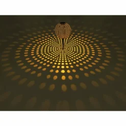 lampe solaire Globo LED Brun, 1 lumière