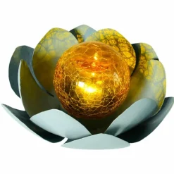 lampe solaire Globo LED Gris, 1 lumière