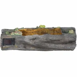 lampe solaire Globo LED Gris, 20 lumières