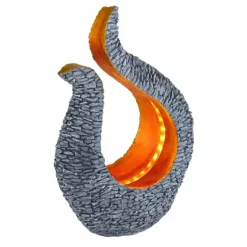 lampe solaire Globo LED Gris, 28 lumières