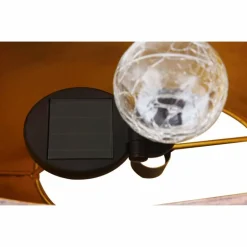 lampe solaire Globo LED Laiton, 1 lumière