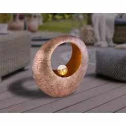 lampe solaire Globo LED Laiton, 1 lumière