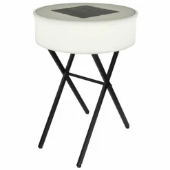 lampe solaire Globo LED Noir, 10 lumières, Télécommandes, Changeur de couleurs