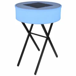 lampe solaire Globo LED Noir, 10 lumières, Télécommandes, Changeur de couleurs