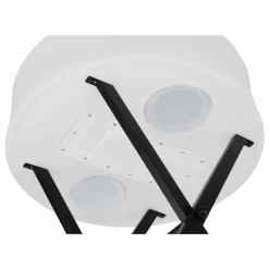 lampe solaire Globo LED Noir, 10 lumières, Télécommandes, Changeur de couleurs