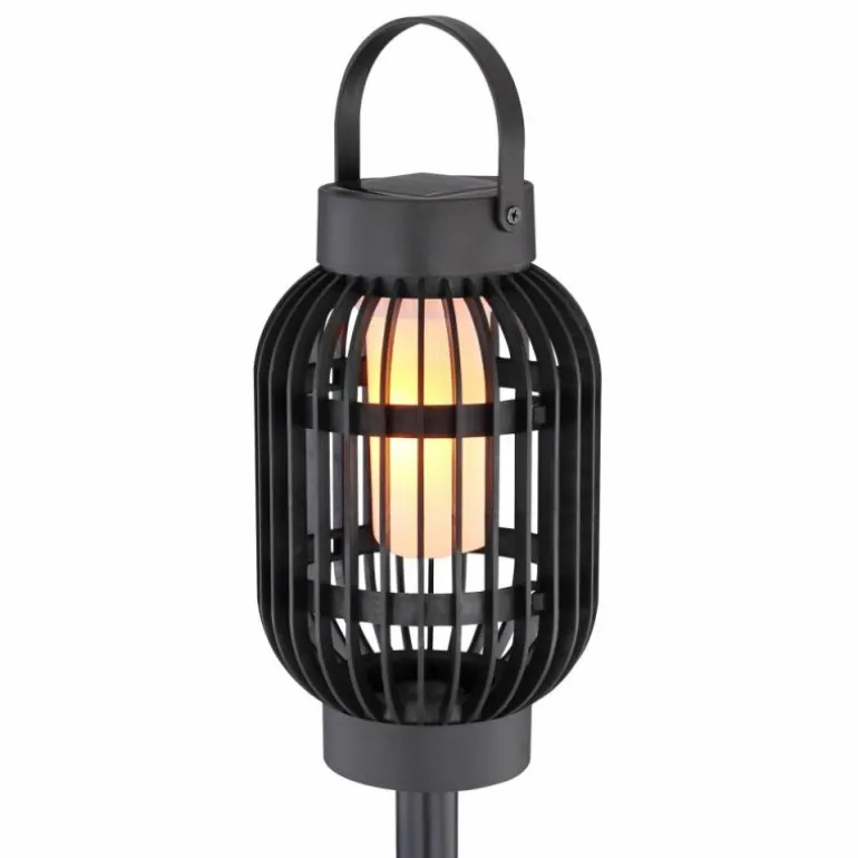 lampe solaire Globo LED Noir, 1 lumière